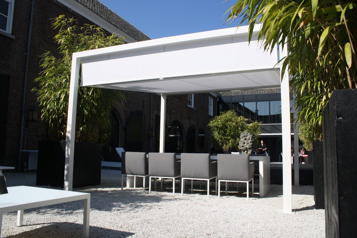 pergolas blanche